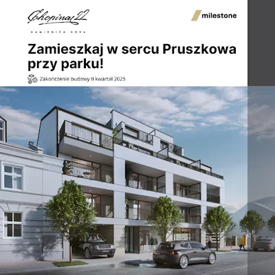 Kamienica Nova Chopina 22 - Nowe mieszkania w Pruszkowie